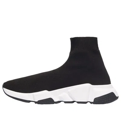 BALENCIAGA (WMNS) Balenciaga Speed Trainer 'Black White'