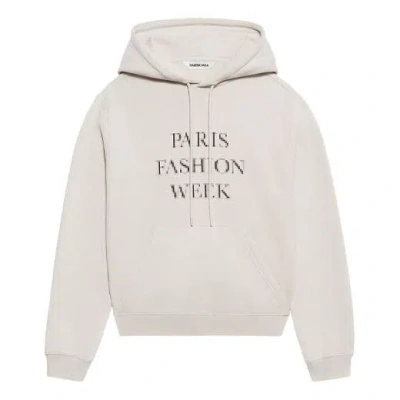 BALENCIAGA (WMNS) Balenciaga SS21 Fashion Week Shrunk Hooded Sweatshirt Grey