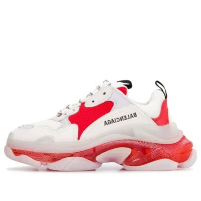 BALENCIAGA (WMNS) Balenciaga Triple S 'Clear Sole - Red'