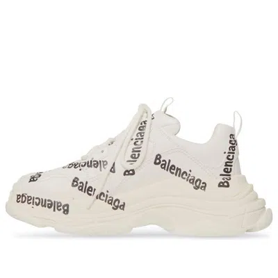 BALENCIAGA (WMNS) Balenciaga Triple S 'Logotype - White'