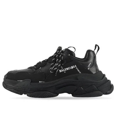 BALENCIAGA (WMNS) Balenciaga Triple S Sneaker 'Black Logo'