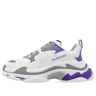 BALENCIAGA (WMNS) Balenciaga Triple S 'White Purple'