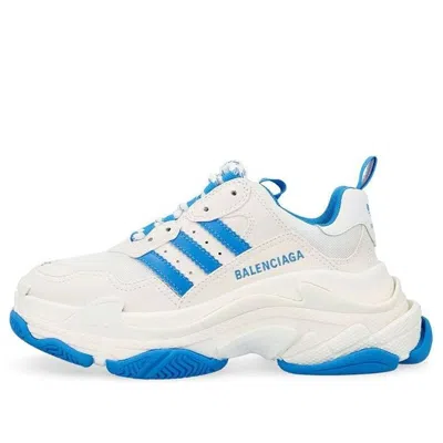 BALENCIAGA (WMNS) Balenciaga Triple S x Adidas 'White Blue'