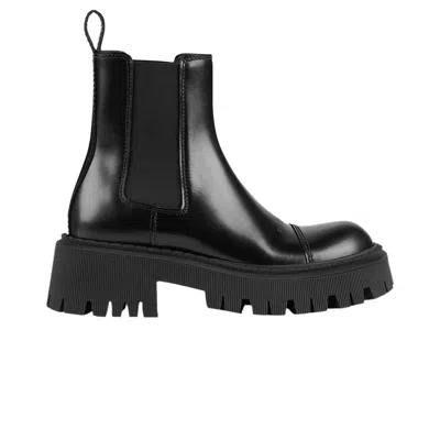 BALENCIAGA BALENCIAGA WMNS TRACTOR 20MM BOOT 'BLACK' | WOMEN'S SIZE 37