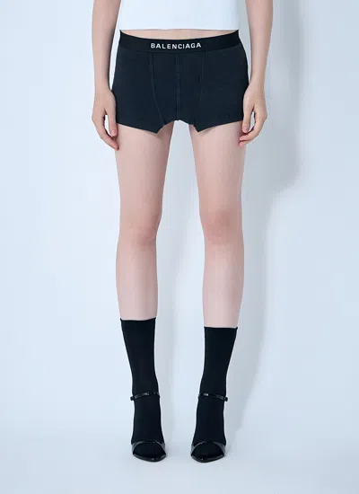 BALENCIAGA BALENCIAGA WOMEN CUT-OFF BRIEF MINI SKIRT