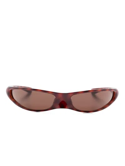 BALENCIAGA WRAPAROUND-FRAME SUNGLASSES