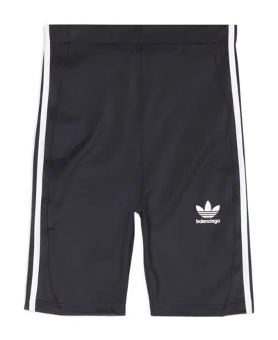 BALENCIAGA BALENCIAGA X ADIDAS LOGO PRINTED BIKER SHORTS