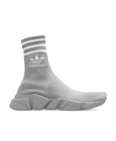 BALENCIAGA BALENCIAGA X ADIDAS LOGO EMBROIDERED SOCK SNEAKERS