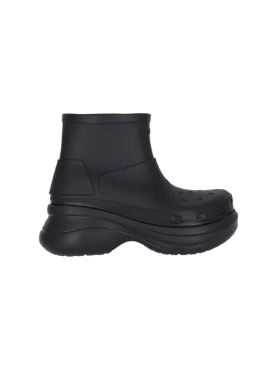 BALENCIAGA X CROCS RUBBER ANKLE BOOTS™