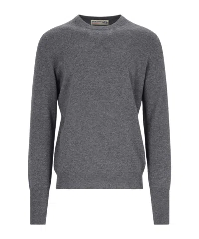 BALLANTYNE BALLANTYNE CREW NECK KNIT SWEATER