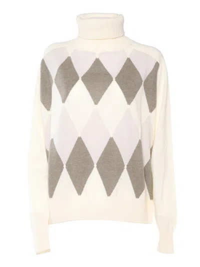 BALLANTYNE T NECK PULLOVER