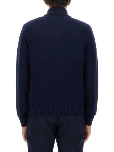 BALLANTYNE TURTLENECK CARDIGAN