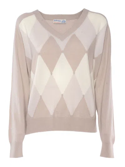 BALLANTYNE V NECK PULLOVER