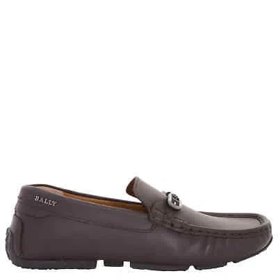 BALLY BALLY EBANO PINTER LEATHER DRIVERS, BRAND SIZE 6 ( US SIZE 7 )