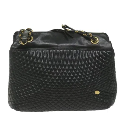 BALLY LEATHER SHOULDER BAG (PRE-OWNED)