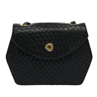 BALLY LEATHER SHOULDER BAG (PRE-OWNED)