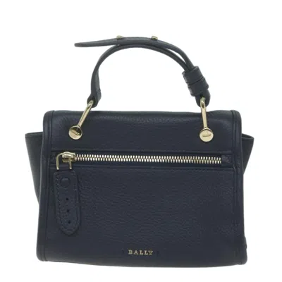 BALLY LEATHER SHOULDER BAG (PRE-OWNED)