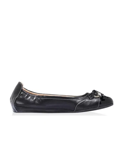 BALLY LOGO DETAILS BALLET SHOES