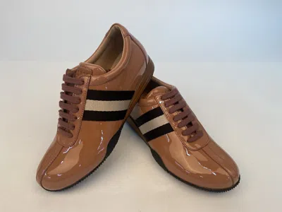 BALLY LOGO LACE UP CASUAL SPORTS SHOES