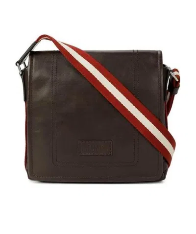 BALLY LOGO SHOULDER BAG