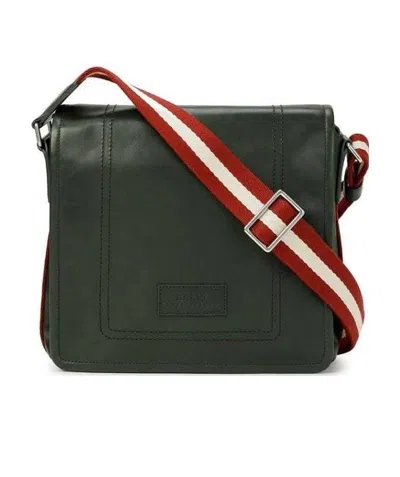 BALLY LOGO SHOULDER BAG