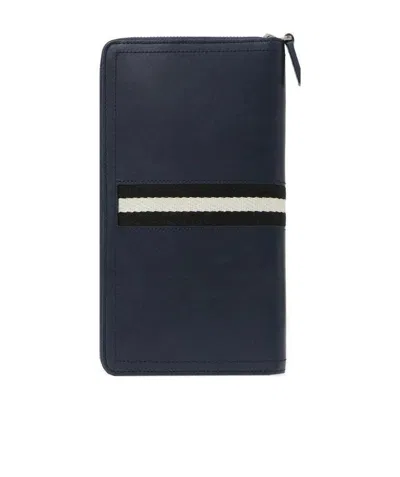 BALLY LOGO ZIPPER WALLET