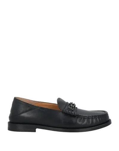 BALLY BALLY MAN LOAFERS BLACK SIZE 9 CALFSKIN