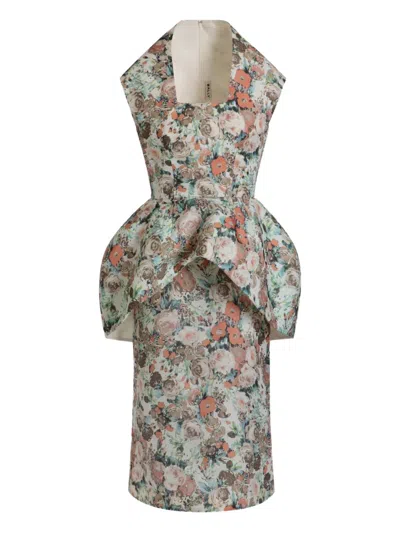 BALLY SILK MIDI DRESS