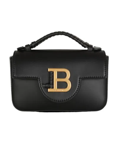BALMAIN SMOOTH LEATHER B-BUZZ MINI BAG