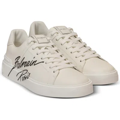 BALMAIN BALMAIN B-COURT LOW TOP SNEAKER
