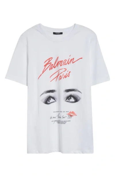 BALMAIN BALMAIN BEAUTY GRAPHIC T-SHIRT