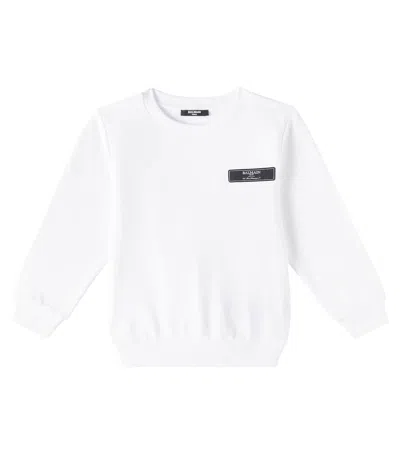 BALMAIN COTTON SWEATSHIRT