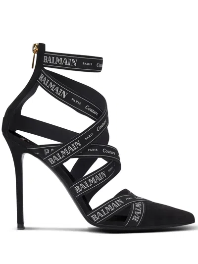 BALMAIN COUTURE RIBBON PUMPS