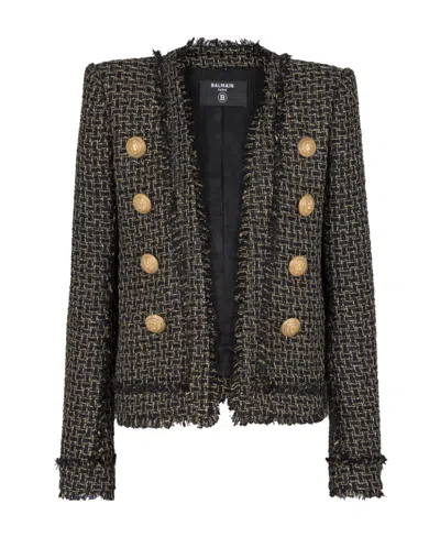 BALMAIN BALMAIN LUREX TWEED JACKET