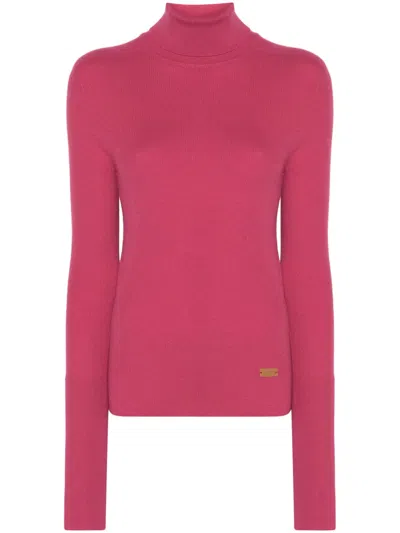 BALMAIN LOGO-PLAQUE JUMPER