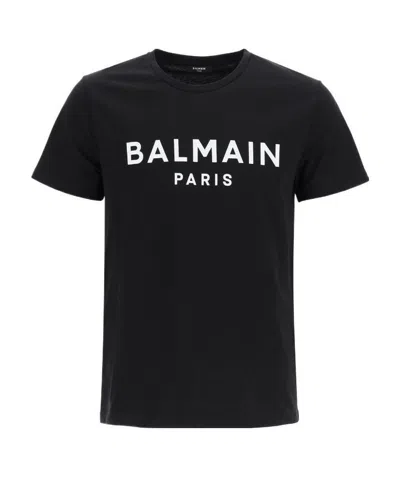 BALMAIN LOGO-PRINT SHORT-SLEEVED T-SHIRT