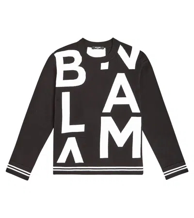 BALMAIN LOGO SWEATER