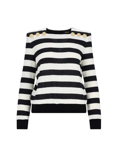 BALMAIN MARINIÈRE JUMPER