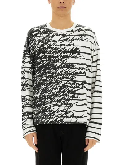 BALMAIN BALMAIN MEN "LOVE LETTER" T-SHIRT