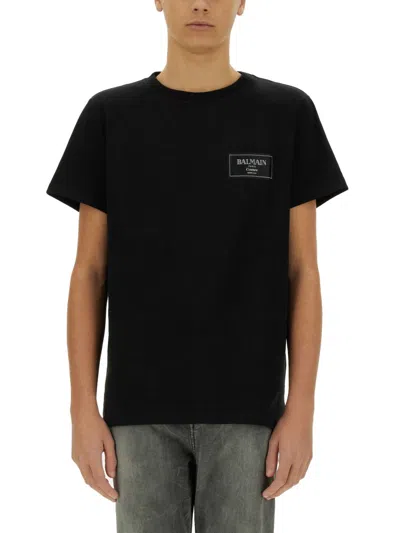 BALMAIN BALMAIN MEN T-SHIRT WITH LOGO