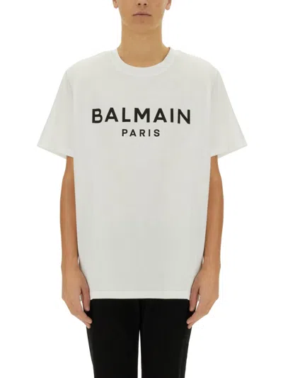 BALMAIN BALMAIN MEN T-SHIRT WITH LOGO
