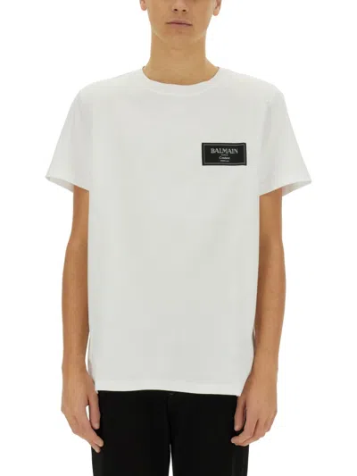 BALMAIN BALMAIN MEN T-SHIRT WITH LOGO