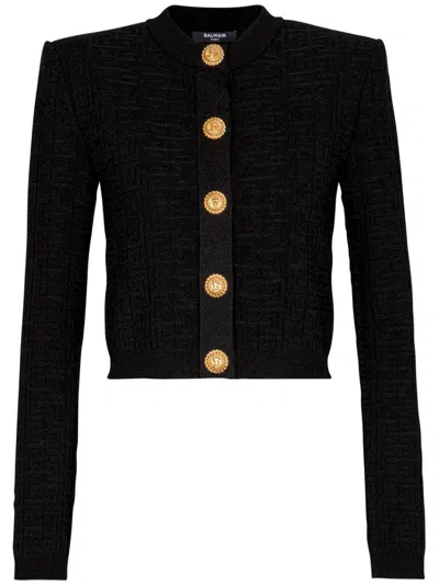 BALMAIN PB LABYRINTH CARDIGAN