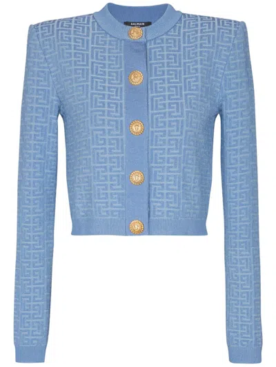 BALMAIN PB LABYRINTH CARDIGAN