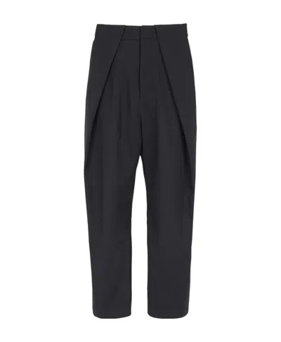 BALMAIN PLEATED CASUAL PANTS