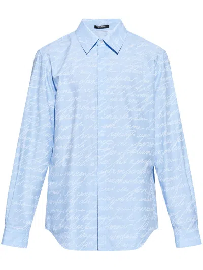 BALMAIN PRINTED SHIRT