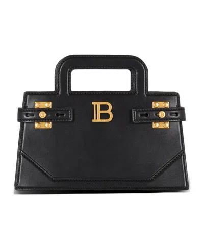 BALMAIN BALMAIN SMALL B-BUZZ TOP HANDLE BAG