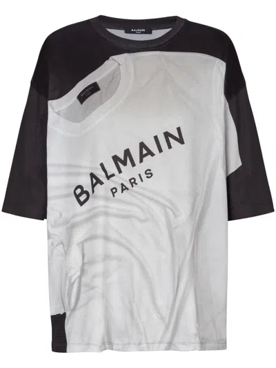 BALMAIN TROMPE L'OEIL T-SHIRT