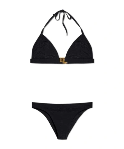 BALMAIN LOGO PLAQUE BIKINI