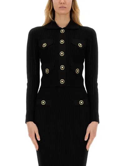BALMAIN BALMAIN WOMEN KNITTED CARDIGAN